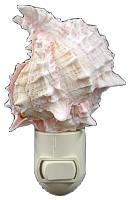 PINK MUREX 2.5-3" NIGHTLIGHT with White Fixture