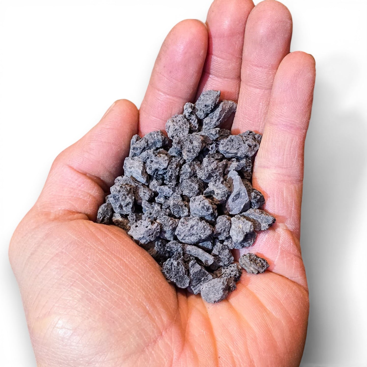 Black Lava Gravel 5–7mm Aquarium Substrate | Volcanic Aquascaping Gravel
