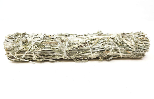 Black Sage aka Mugwort - 4 inch - Smudge Stick Bundle Wand