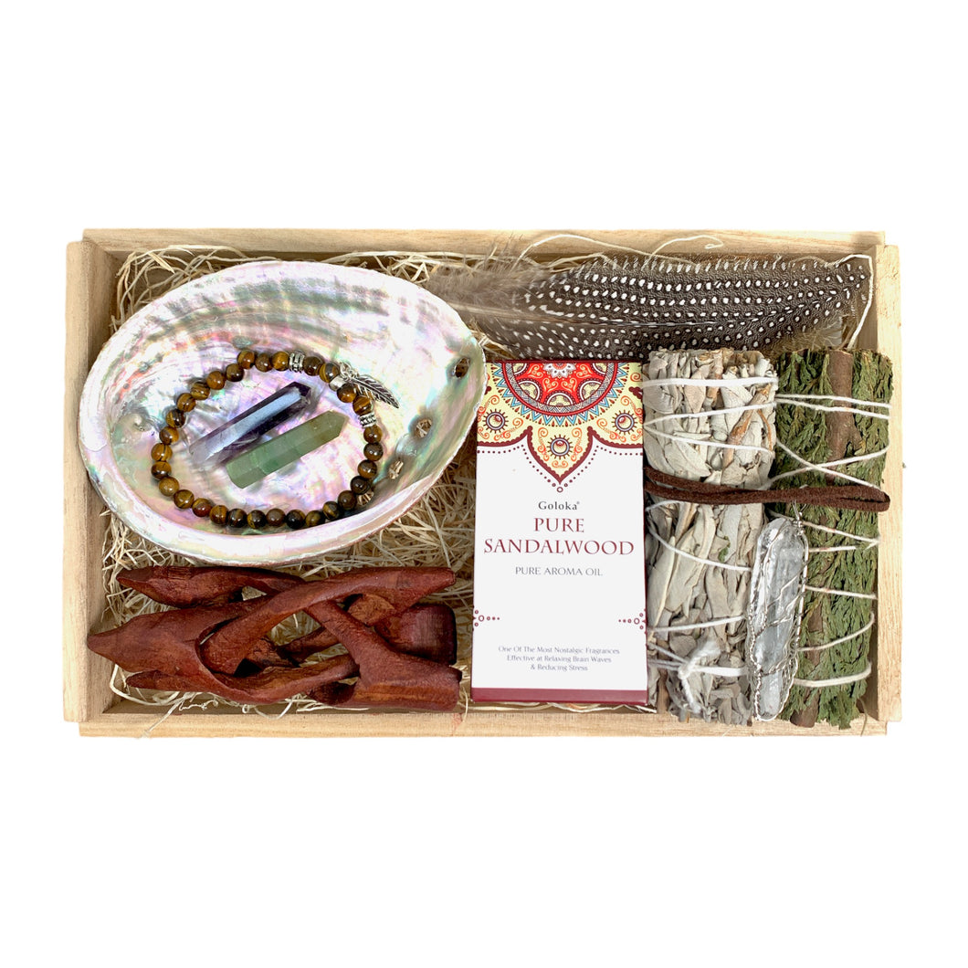 BC Crystal Smudge Kit Gift Set - Medium - NEW723