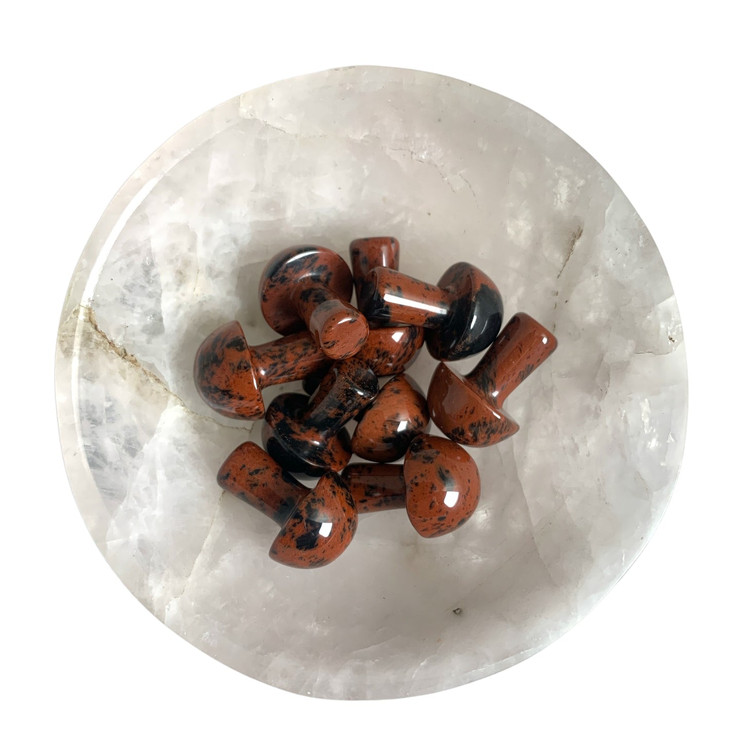 Mahogany Obsidian Mini Mushrooms - 19-20 mm - Price Each - China - NEW622