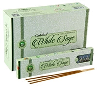 Goloka Popular Series - White Sage - Incense Sticks 15 grams per inner box (12/box) NEW920