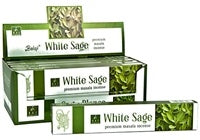 Balaji - White Sage - Incense Sticks 15 grams per inner box (12/box) NEW920