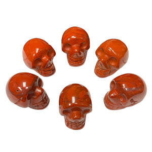 Skull Mini - Red Jasper - 30-35mm Grams - China - NEW722
