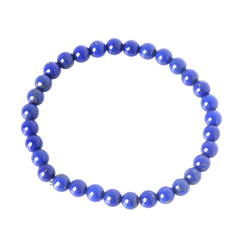 Lapis Lazuli Bracelet - 6mm Beads- China - NEW523