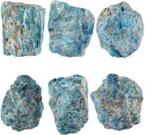 Natural Rough APATITE Raw Stone - Assorted Sizes - Sold by the gram - BRAZIL - NEW522