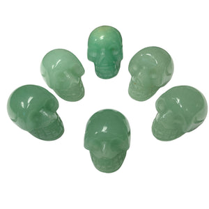 Skull Mini - Green Aventurine - 30-35mm Grams - China - NEW722