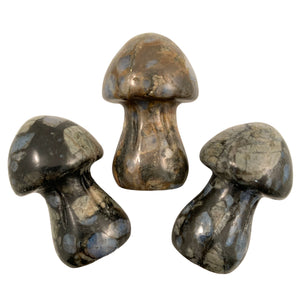 Mushrooms SMALL Rhodonite - 35mm - Price Each - China - NEW722