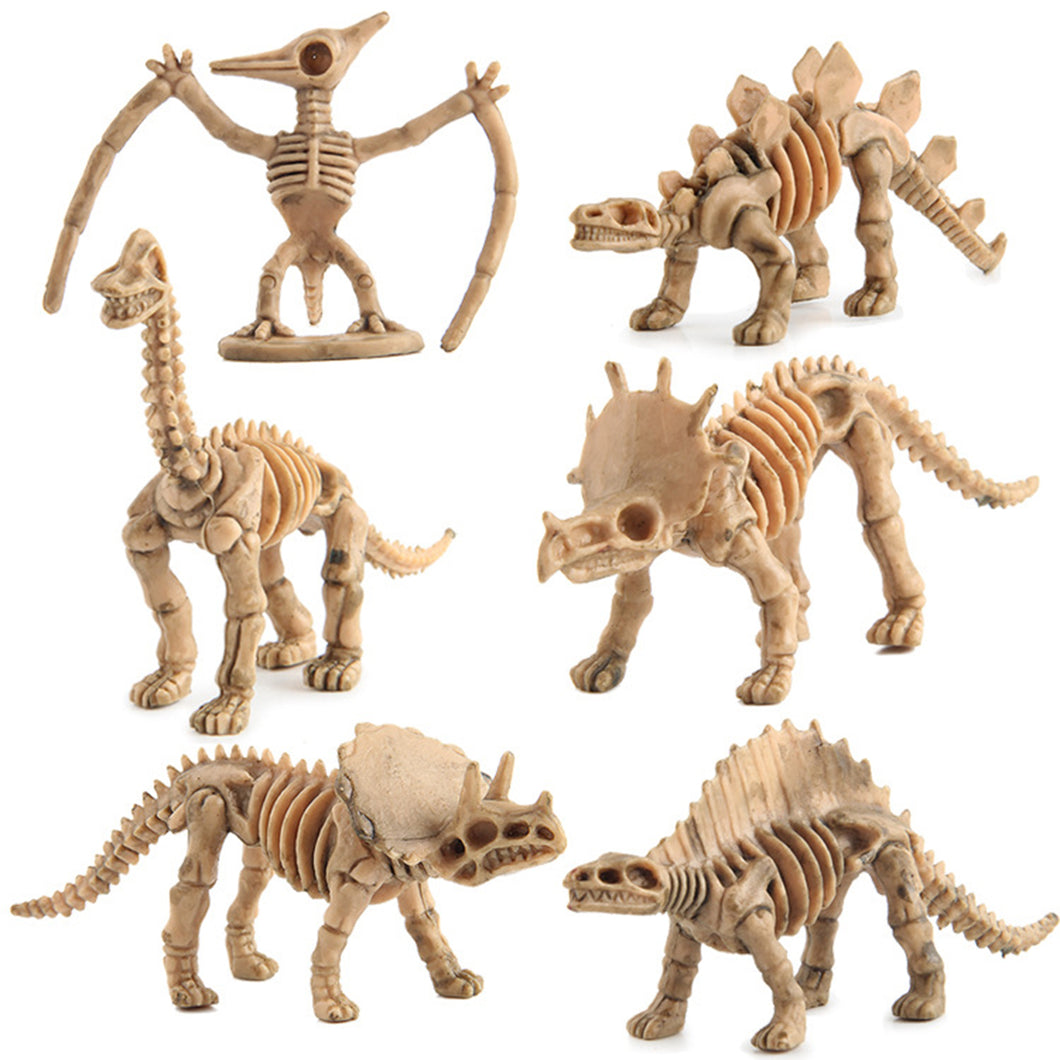 Dinosaur Set of  12 - Model Figure Toys ABS Plastic - 6.5x8.5cm - NEW920